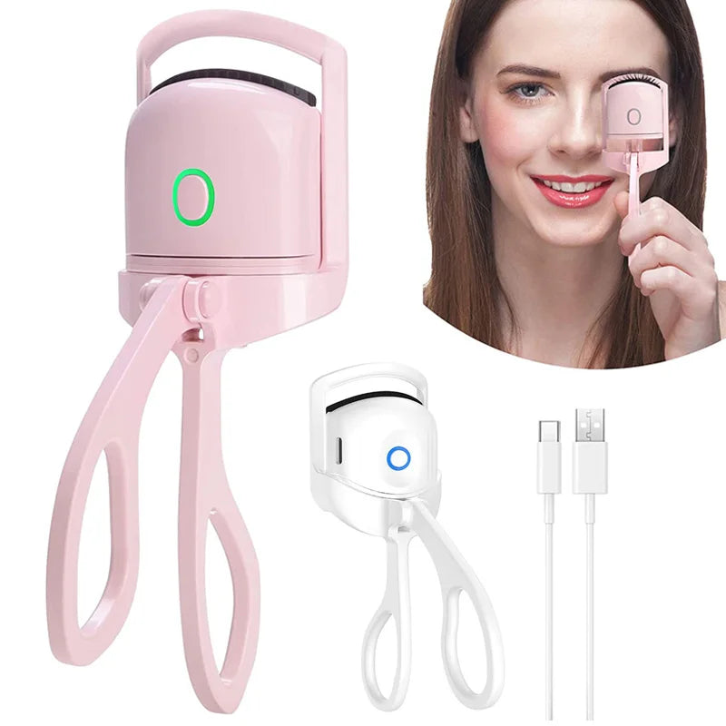 Heated Eyelash Curler with Type C USB Charger