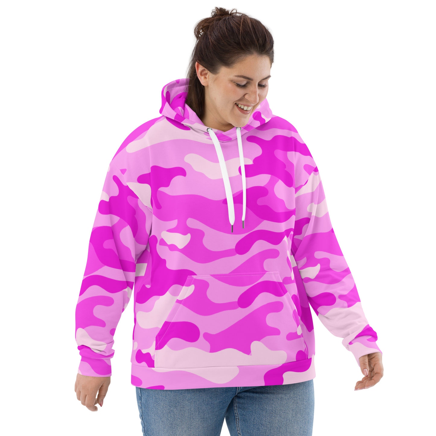 Queens Pink Camo Kumfi Hoodie