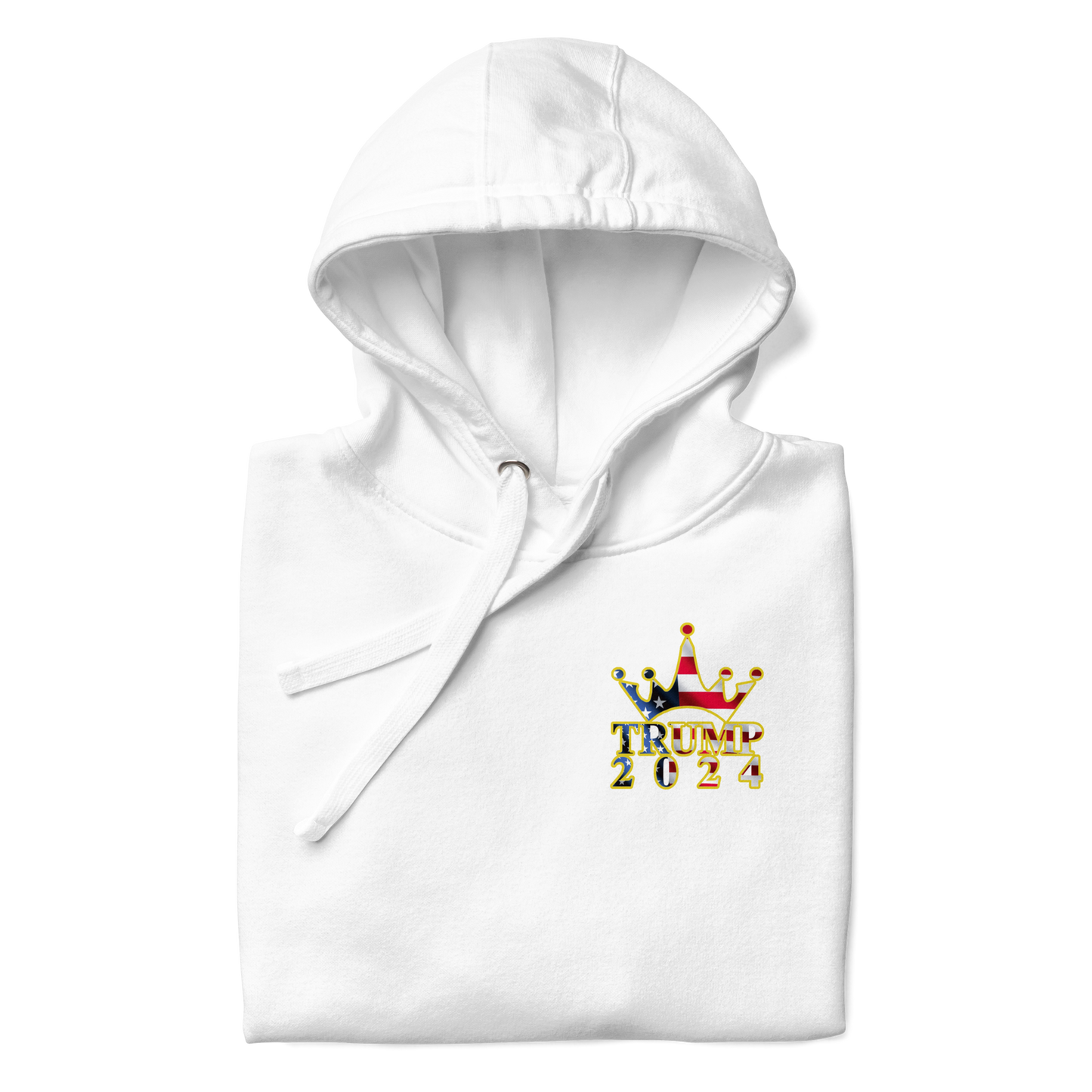 Trump 2024 Limited Edition Premium White Hoodie